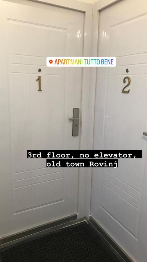 Apartman Tutto Bene Rovinj Exteriör bild